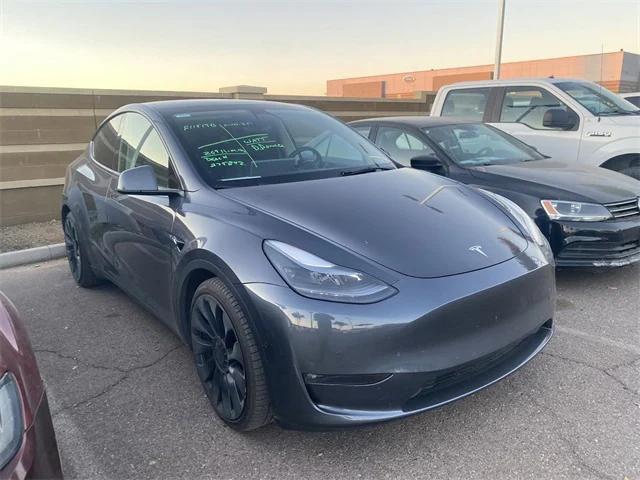 used 2022 Tesla Model Y car, priced at $33,781