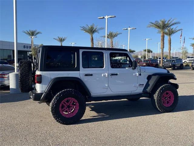 used 2021 Jeep Wrangler Unlimited car, priced at $39,169