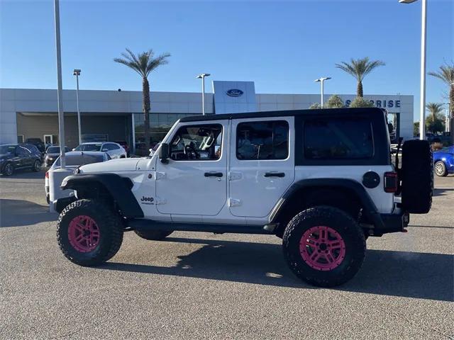 used 2021 Jeep Wrangler Unlimited car, priced at $39,169