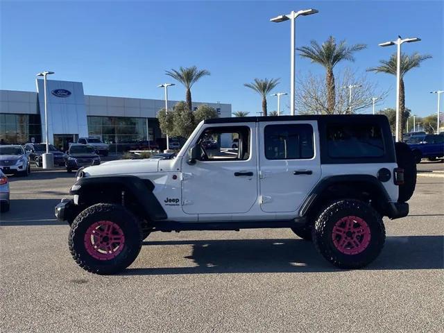 used 2021 Jeep Wrangler Unlimited car, priced at $39,169