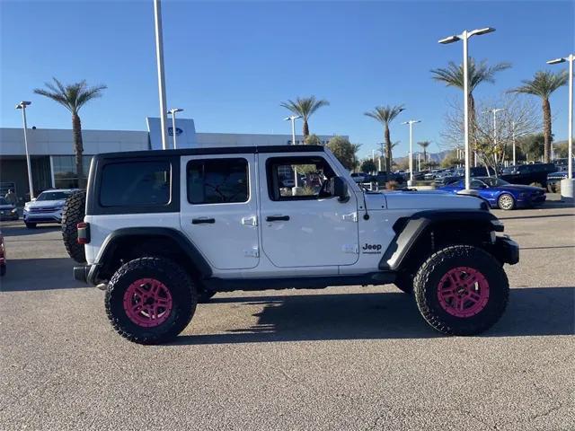 used 2021 Jeep Wrangler Unlimited car, priced at $39,169