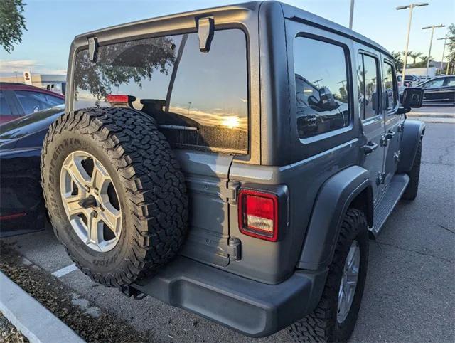 used 2020 Jeep Wrangler Unlimited car, priced at $27,481