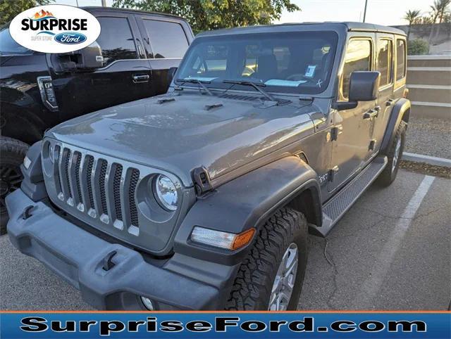 used 2020 Jeep Wrangler Unlimited car, priced at $27,481