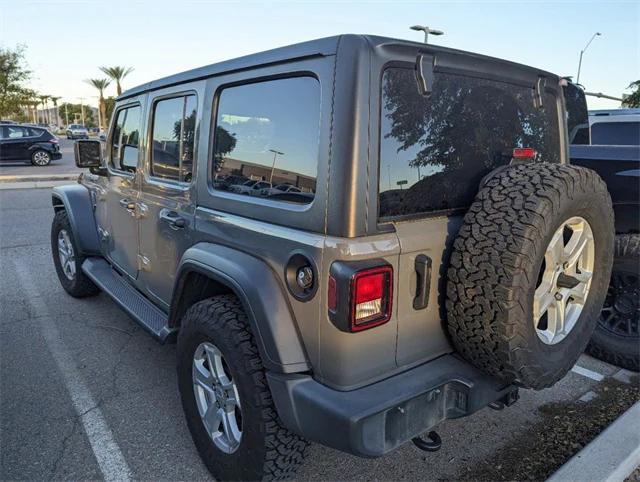 used 2020 Jeep Wrangler Unlimited car, priced at $27,481