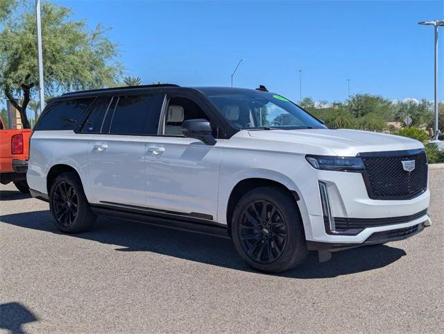 used 2021 Cadillac Escalade ESV car, priced at $54,734