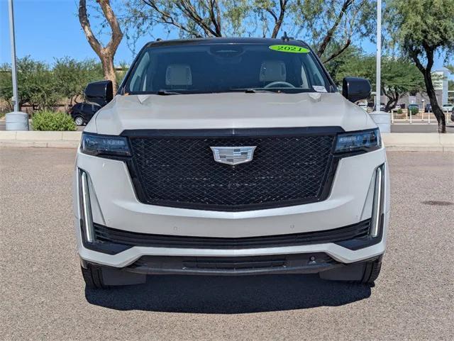 used 2021 Cadillac Escalade ESV car, priced at $54,734