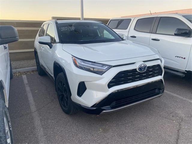 used 2022 Toyota RAV4 Hybrid car, priced at $32,481