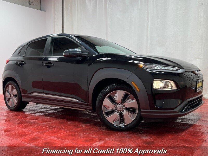 used 2021 Hyundai Kona EV car, priced at $16,855