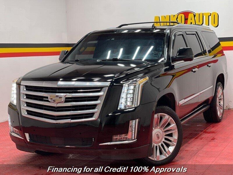 used 2017 Cadillac Escalade ESV car, priced at $16,875