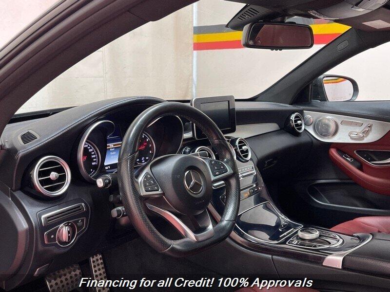 used 2017 Mercedes-Benz C-Class car, priced at $15,985