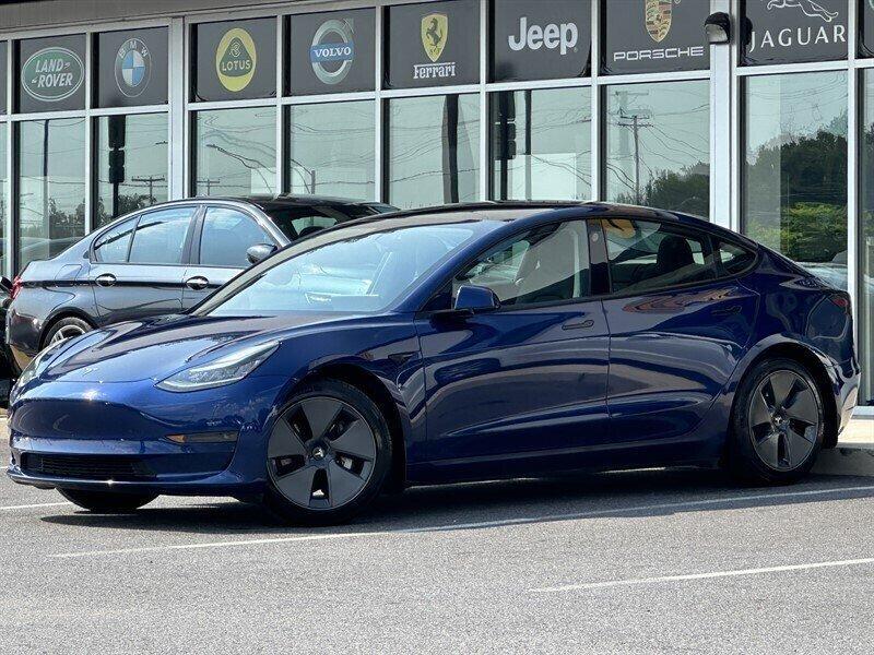 used 2021 Tesla Model 3 car, priced at $17,455