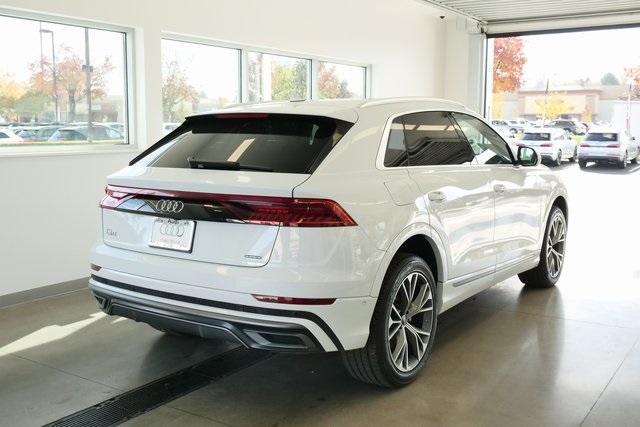 used 2023 Audi Q8 car, priced at $55,999