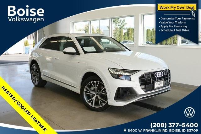 used 2023 Audi Q8 car, priced at $55,999