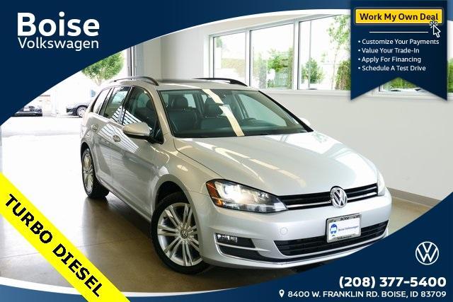 used 2015 Volkswagen Golf SportWagen car, priced at $16,900