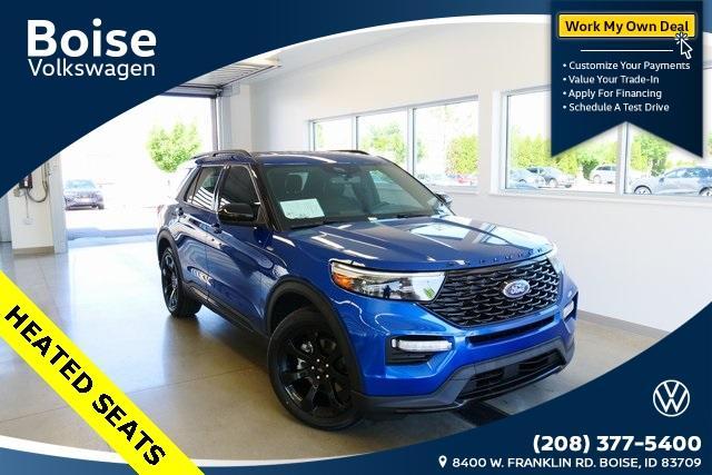 used 2022 Ford Explorer car, priced at $35,999