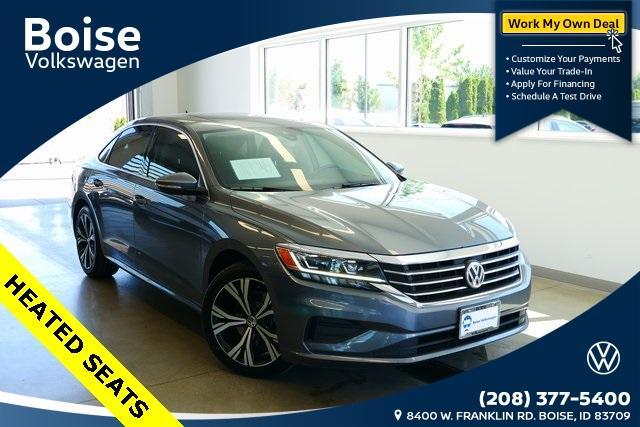 used 2021 Volkswagen Passat car, priced at $18,499
