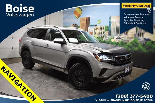 used 2021 Volkswagen Atlas car, priced at $29,499