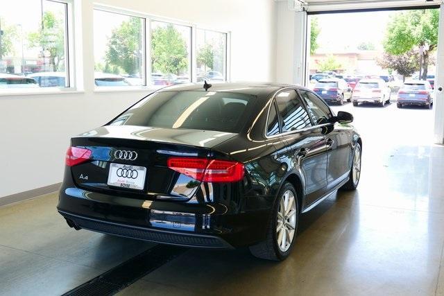 used 2015 Audi A4 car, priced at $12,500