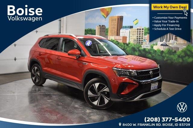 new 2024 Volkswagen Taos car, priced at $31,760