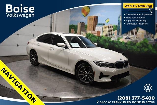 used 2021 BMW 330 car, priced at $29,999