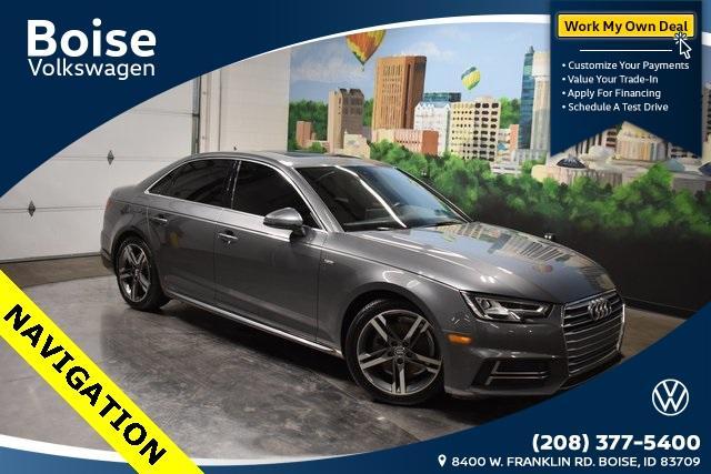 used 2018 Audi A4 car, priced at $16,499