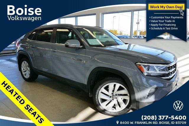 used 2022 Volkswagen Atlas Cross Sport car, priced at $27,499