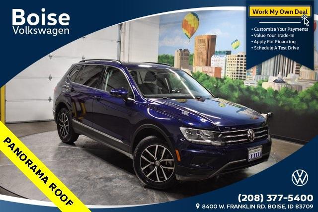 used 2021 Volkswagen Tiguan car, priced at $18,999