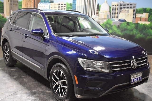 used 2021 Volkswagen Tiguan car, priced at $18,999