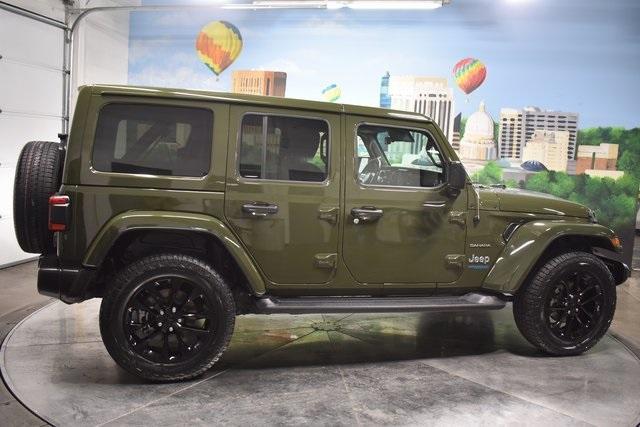 used 2021 Jeep Wrangler Unlimited 4xe car, priced at $32,999