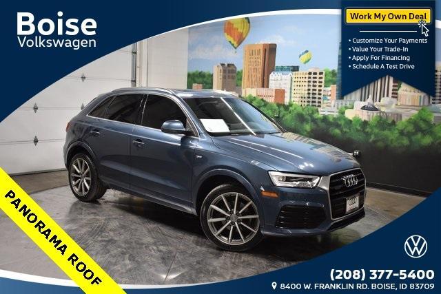 used 2018 Audi Q3 car, priced at $15,500