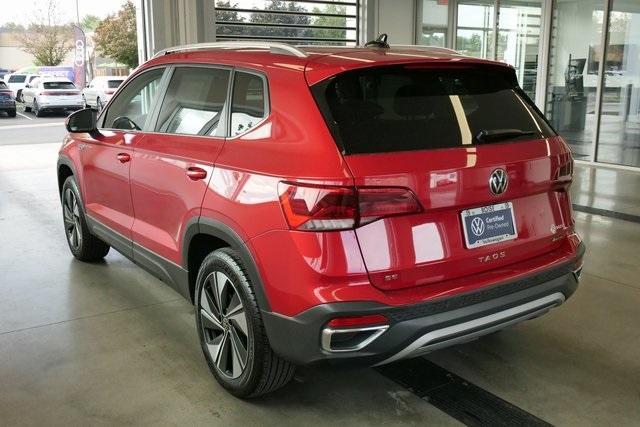 used 2024 Volkswagen Taos car, priced at $25,999