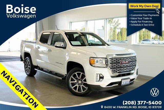 used 2021 GMC Canyon car, priced at $35,499