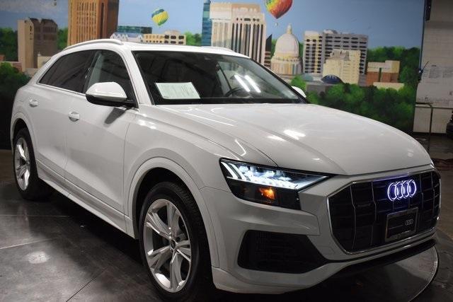 used 2023 Audi Q8 car, priced at $57,499