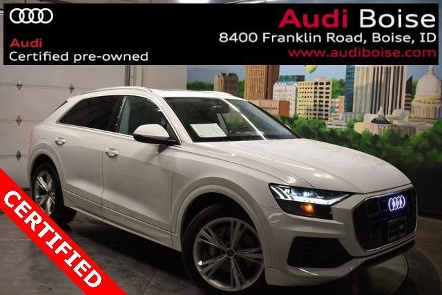 used 2023 Audi Q8 car, priced at $57,499