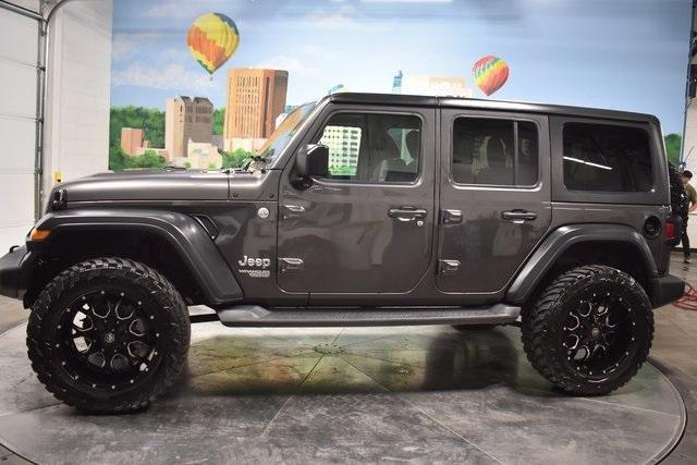 used 2018 Jeep Wrangler Unlimited car, priced at $28,499