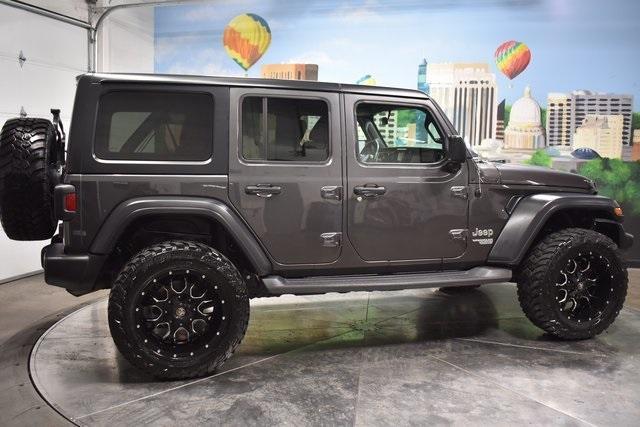 used 2018 Jeep Wrangler Unlimited car, priced at $28,499