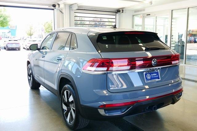 used 2024 Volkswagen Atlas Cross Sport car, priced at $37,999