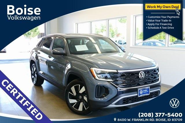 used 2024 Volkswagen Atlas Cross Sport car, priced at $37,999