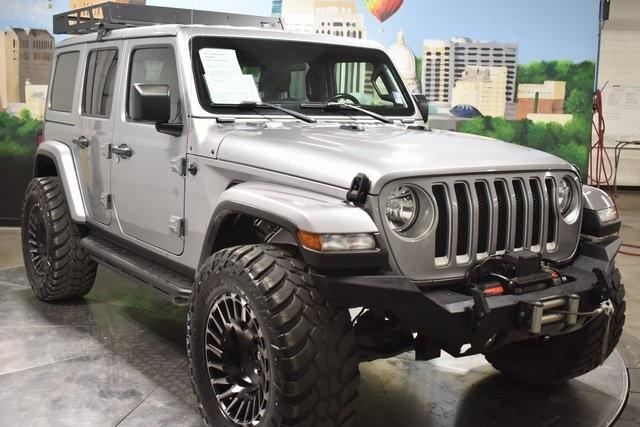 used 2021 Jeep Wrangler Unlimited car, priced at $34,492