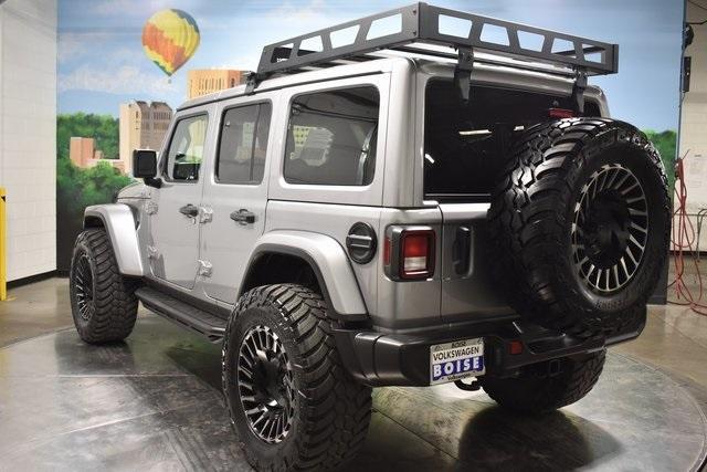 used 2021 Jeep Wrangler Unlimited car, priced at $34,492