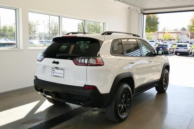 used 2022 Jeep Cherokee car, priced at $24,999