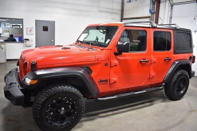 used 2022 Jeep Wrangler Unlimited car, priced at $28,999