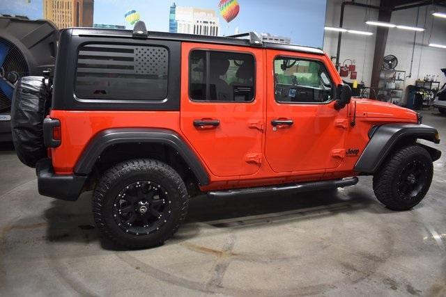 used 2022 Jeep Wrangler Unlimited car, priced at $28,999