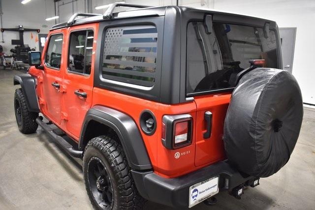 used 2022 Jeep Wrangler Unlimited car, priced at $28,999