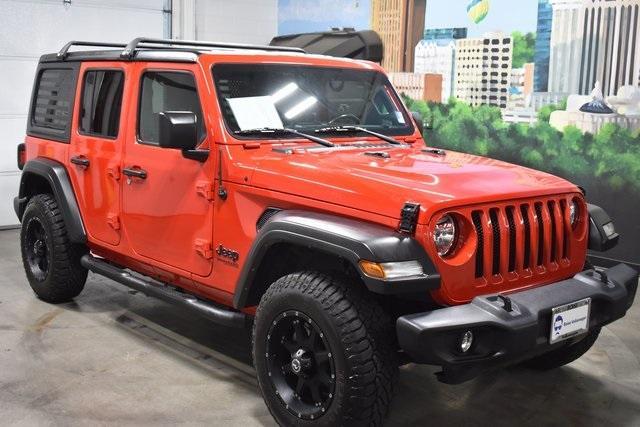 used 2022 Jeep Wrangler Unlimited car, priced at $28,999