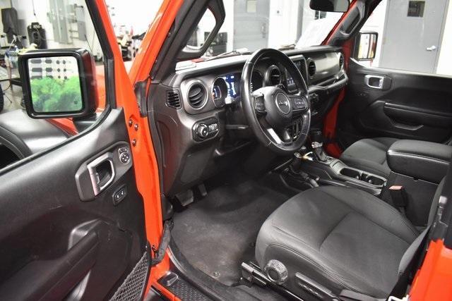 used 2021 Jeep Wrangler car, priced at $26,499