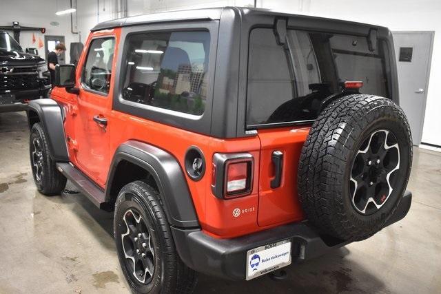 used 2021 Jeep Wrangler car, priced at $26,499