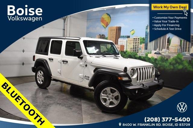 used 2020 Jeep Wrangler Unlimited car, priced at $28,999