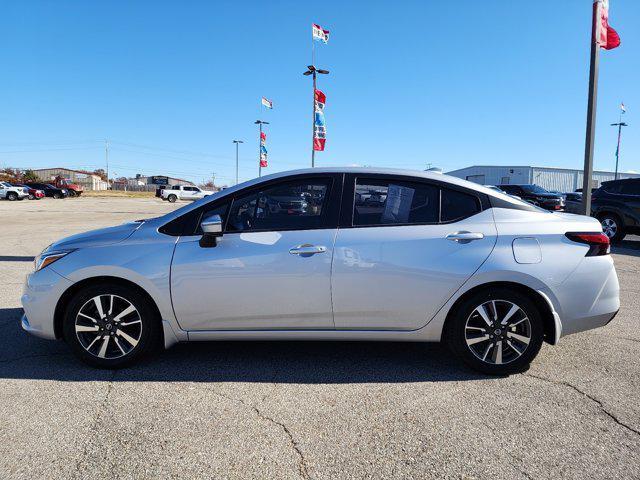 used 2021 Nissan Versa car, priced at $16,825