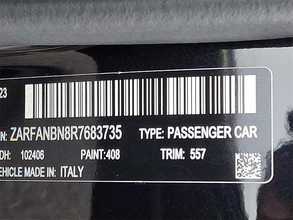 new 2024 Alfa Romeo Giulia car, priced at $47,030